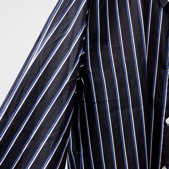 Comme des Garçons Homme Plus Star Pinstripes Grey Men's Button-Up - Picture 7 of 15